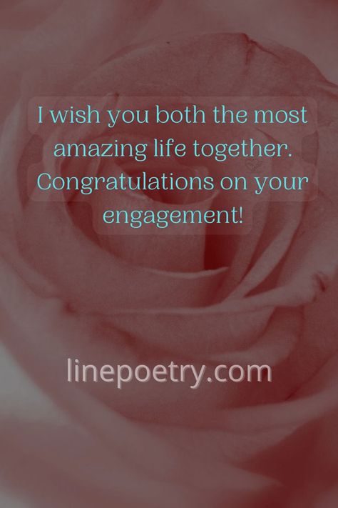 engagement wishes for friend: there is the collection of engagement wishes for friend with images & text, that you can download images and text to share.🌹 #engagementwishesforfriends #friendsangegement #wishes #engagementwishes #wishesangagement #friendswishes #bestwishes #linepoetry.com Happy Engagement Quotes, Marriage Quotes From The Bible, Friends Wedding Card, Engagement Captions, Happy Birthday Mom Quotes, Best Friend Captions, Engagement Wishes, Childhood Memories Quotes, Engagement Quotes