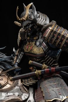 XM Studios Batman Shogun Samurai Concept, Guerriero Samurai, Samurai Warrior Tattoo, Cast Porcelain, Japanese Art Samurai, Xm Studios, Creative Collaboration, Samurai Tattoo Design, Arte Ninja