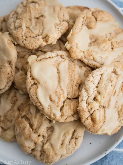 Vegan Gluten Free Fall Cookies, Gluten Free Maple Bars, Gluten Free Maple Pecan Cookies, Gluten Free Maple Desserts, Gluten Free Maple Cookies, Maple Snickerdoodles, Gluten Free Ginger Cookies, Gluten Free Snickerdoodle Cookies, Maple Syrup Cookies