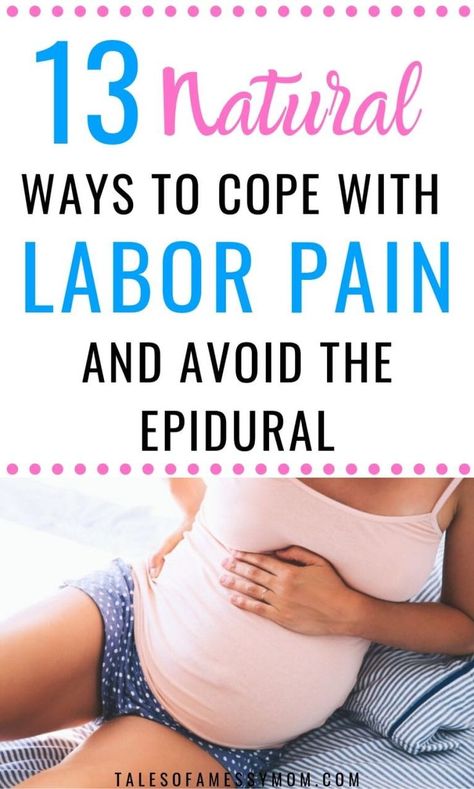 Sep 12, 2019 - Looking for natural ways to manage your pain during labor? In search of the best tips and tricks to avoid an epidural? The pain during childbirth can be excruciating, especially as your contractions start to get stronger and longer. But, it is totally possible to minimize your pain with natural ... Labor Pain Management, Unmedicated Birth, Natural Labour, Birth Affirmations, Pregnancy Labor, Pregnancy Advice, Pregnancy Information, Natural Pregnancy, Birth Labor