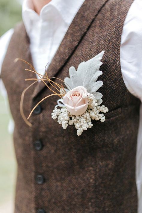 Wedding Vest, Wedding Waistcoats, Groom Wedding Attire, Mens Wedding Attire, Rustic Boho Wedding, Brown Wedding, Dusty Miller, Wedding Groomsmen, Wedding Boho