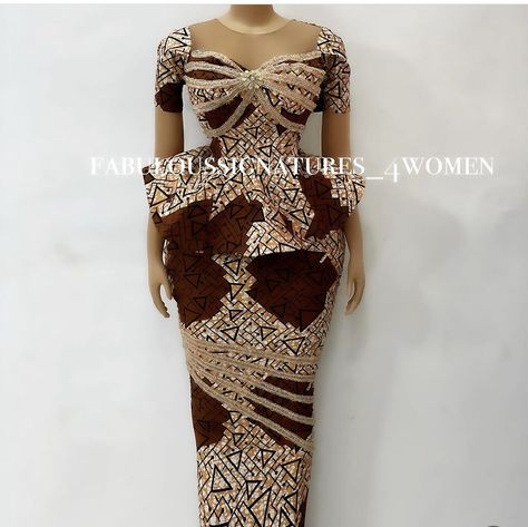 Ankara Dress Designs Corset, Ankara Styles With Lace Combination, Ankara Lace Corset Dress Styles, Lace With Ankara Combination, Ankara Victorian Corset Dress Styles, African Tops, African Lace Styles, African Prom Dresses, Chic Dress Classy