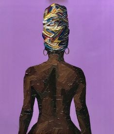 Elena Gual, Woman's Back, Unapologetically Black, Afrique Art, Afrikaanse Kunst, Afrocentric Art, Black Art Painting, Black Artwork, Black Art Pictures