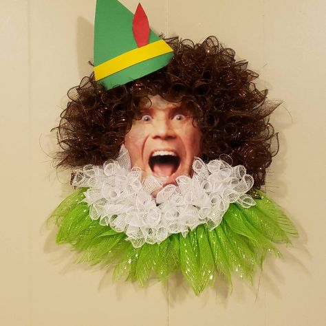 Army Wreath, Buddy Elf, Elf Buddy, Elf Party, Holidays Decorations, Military Wreath, Elf Wreath, Christmas Posters, Elf Decorations