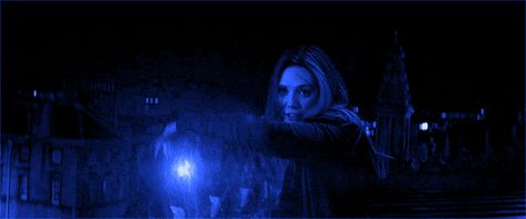 Wanda Maximoff Blue Powers Gif, Royal Academia Aesthetic, Powerful Powers, Blue Powers, Wanda Powers, Marvel Powers, Jace Beleren, Power Aesthetic, Teen Wolf Derek Hale