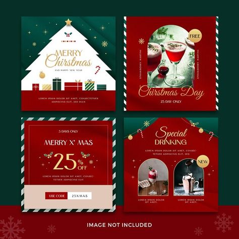 Merry Christmas In Portuguese, Christmas Advertising Design, Christmas Menu Design, Christmas Sale Poster, Christmas Poster Design, Christmas Advertising, Merry Christmas Poster, Christmas Graphic Design, 달력 디자인