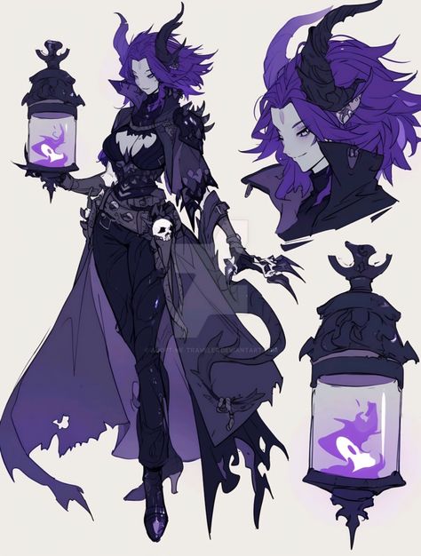 Dnd Warlock Patron Art, Eldritch Fashion, Darkest Dungeon Art Style, Dnd Villain Art, Dullahan Character Design, Warlock Clothes, Evil Witch Art, Warlock Dnd Art, Dnd Mystic