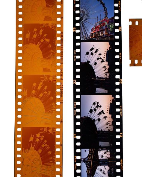 The Darkroom on Instagram: “We often get asked what the difference is between color negative film and slide film is.  As you can see here, slide film produces a…” Slide Film Photography, Super 8 Film Aesthetic, Film Negatives Aesthetic, Film Negative Crafts, Film Roll Aesthetic, Film Reel Aesthetic, Film Strip Aesthetic, Negative Photography Film, Film Nostalgia