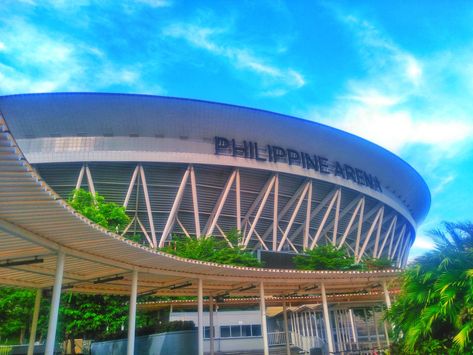 Philippine Arena Iglesia Ni Cristo Church Wallpaper, Philippine Arena, Church Wallpaper, Stadium Architecture, Churches Of Christ, Marina Bay Sands, Philippines, Mood Board, Vision Board