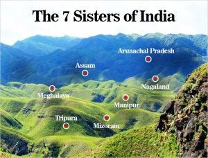 North East India, The Seven Sisters, Upsc Ias, Seven Sisters, Northeast India, Heaven On Earth, North East, The Seven, India