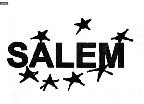 Salem Band, Name Tattoo Designs, Band Logo, Music Tattoos, Fruit Painting, Graphic Tshirt Design, Witch House, Vintage Collage, Name Tattoo