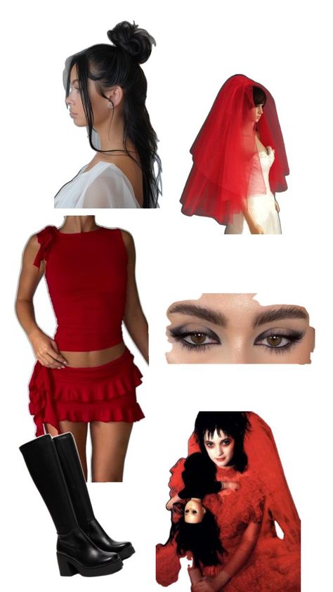 2022 Costumes, Lydia Deetz Costume, Halloween Costumes Women Creative, Queen Halloween Costumes, Beetlejuice Costume, Fashion Costume Halloween, Circus Dress, Themed Halloween Costumes, Neil Patrick