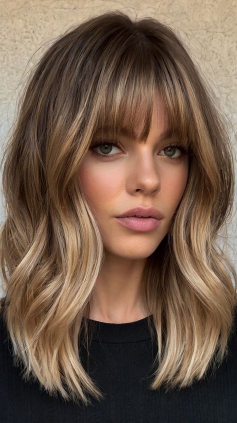 Short Bob Hairstyles Women’s Short Haircuts With Bangs, Short Hairstyles With Wispy Bangs, A Line Lob With Bangs, Long Bob With Layers And Bangs, Shoulder Length Bob Haircut With Bangs, Short Blonde With Bangs, Shoulder Length Blonde Hair With Bangs, Blonde Lob With Curtain Bangs, Dark Blonde Hair With Bangs