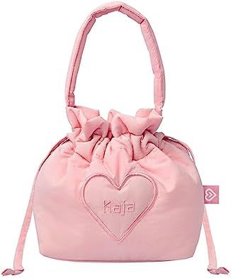 Kaja Makeup Bag Lucky Bag Pouch | Multifunctional Makeup Bucket Bag for Women and Girls, Great Gifts Idea (Baby Pink) Check more at https://uk.productsoffer.in/kaja-makeup-bag-lucky-bag-pouch-multifunctional-makeup-bucket-bag-for-women-and-girls-great-gifts-idea-baby-pink/ Kaja Makeup, Korean Makeup Brands, Cos Bags, Sweet Valentine, Makeup Pouch, Small Purse, Beauty Bag, Bag For Women, Color Rosa