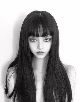 Attractive Poses, Junji Ito Cosplay, Arts Aesthetic, Pool Dance, Edgy Makeup, Junji Ito, Aesthetic Nature, Model Face, Girls World