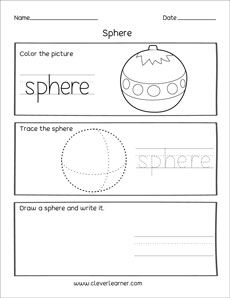 Sphere tracing kindergarten worksheets Sphere Worksheet Preschool, Sphere Shape Worksheet, Sphere Worksheet Kindergarten, Tracing Kindergarten, 3d Shapes Kindergarten, Class Worksheets, Red Classroom, 3d Shapes Activities, Plant Lessons