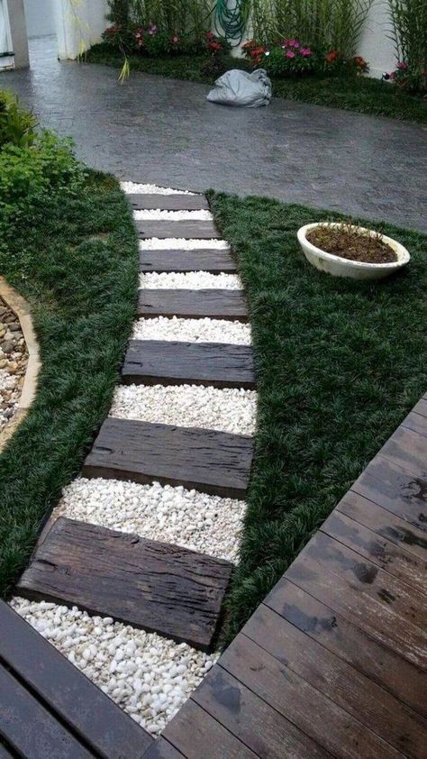 87 Garden Path Ideas For Your Ultimate Garden Makeover Pathway Landscaping, Gardens Design, Easy Landscaping, Landscape Designs, Have Inspiration, Front Yard Garden, Garden Pathway, Landscaping Tips, Yard Design