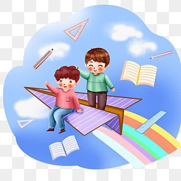 Character Dynamic, Student Character, Child Clipart, Student Clipart, Fly Drawing, Children Clipart, Picture Cartoon, Character Clipart, Start School