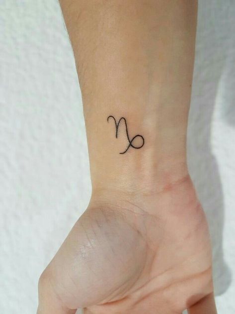 Delicate Tattoos For Women, Petit Tattoo, Capricorn Tattoo, Zodiac Tattoos, Delicate Tattoo, Dope Tattoos For Women, Cute Tattoos For Women, Discreet Tattoos, Subtle Tattoos