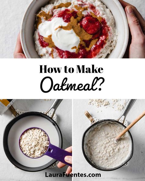 Oatmeal Stovetop Recipe, Stove Oatmeal, Cooking Oatmeal On Stove, Stove Top Oatmeal, Healthy Stovetop Oatmeal, Old Fashioned Oatmeal, Old Fashion Oats, Microwave Recipes, Quick Oats