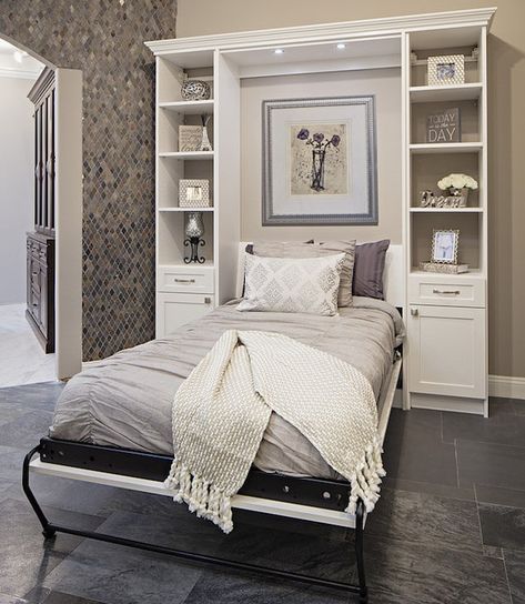 Side Cabinet Storage, One Room Flat, Full Size Murphy Bed, Horizontal Murphy Bed, Murphy Bed Ikea, Murphy Bed Desk, Murphy Wall Beds, Modern Murphy Beds, Space Saving Beds