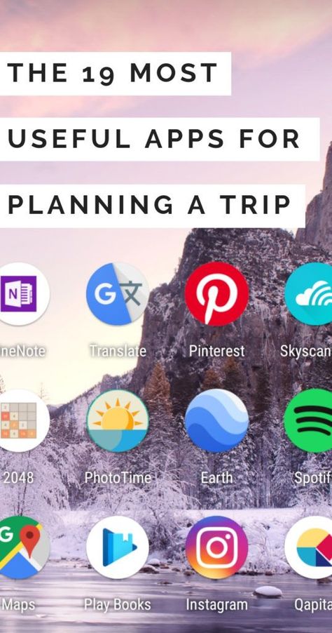 Travel Tips - 19 Most Useful Apps for Planning a Trip. Use these travel apps for planning a vacation and have the perfect trip! Best Travel App | Vacation planning | Travel Tips | Planning a vacation #traveltips #vacationplanning #travelapps Apps For Traveling, Apps For Planning, Backpack Europe, Road Trip Apps, Trip Planning Checklist, Flying Tips, Useful Apps, International Travel Essentials, Best Travel Apps