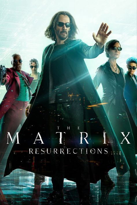 The Matrix: Resurrections (2021) Paranormal Activity 4, Matrix Film, Lana Wachowski, The Matrix Resurrections, The Matrix Movie, Sky Cinema, Carrie Anne Moss, Neil Patrick Harris, Dark Phoenix