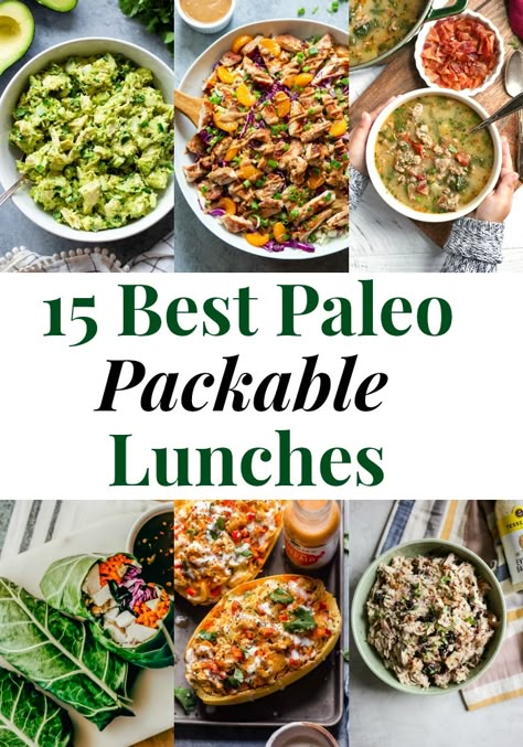 Paleo Lunch Bowls, Quick Paleo Dinner Ideas, Paleo Meal Prep For The Week, Lunches To Pack For School, Easy Paleo Meal Prep, Paleo Lunch Ideas, Lunches To Pack, Easy Paleo Lunches, Paleo Sandwich