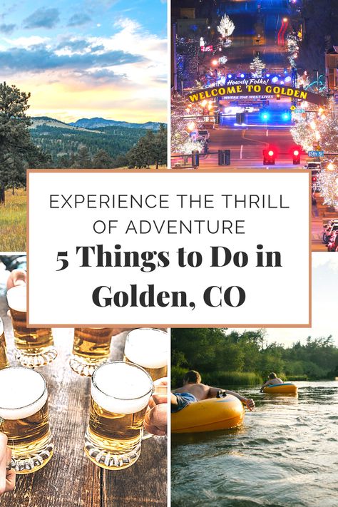 Discover the best things to do in Golden, Colorado summer bucket list | summer bucket list 2020 | road trip with kids | summer things to do with friends | summer things to do | things to do in the summer | summer bucket | couple things to do | Golden Colorado things to do | Golden Colorado Restaurants | golden colorado hiking | golden colorado day trip | golden colorado hikes | golden colorado tubing | colorado aesthetic | colorado vacation Golden Colorado Things To Do, Things To Do In Golden Colorado, Summer Bucket List 2020, Denver Bachelorette, Aesthetic Colorado, Day Trips From Denver, Colorado Restaurants, Colorado Springs Vacation, Colorado Activities