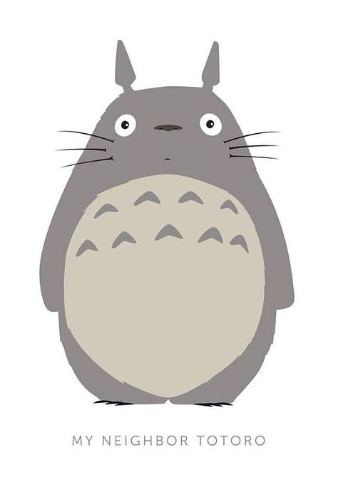 Totoro Printable, Anime Film Poster, My Neighbor Totoro Movie, Totoro Movie, Studio Ghibli Party, Totoro Characters, Totoro Poster, Totoro Party, Memo Notes