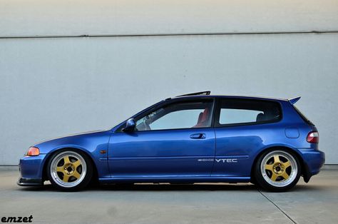 Clean Blue EG Hatch Civic Eg Hatch, Eg Hatch, Honda Civic 1995, Honda Hatchback, Civic Jdm, Honda Civic Vtec, Civic Eg, Dream Cars Bmw, Jdm Honda