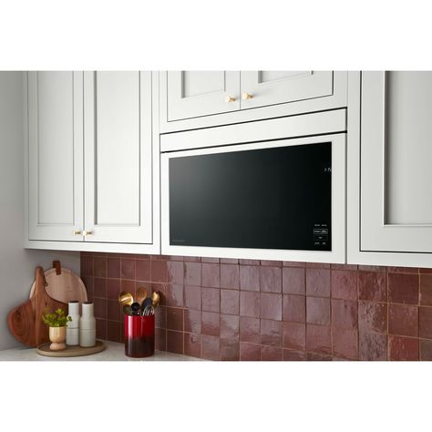 Microwave on countertop ideas