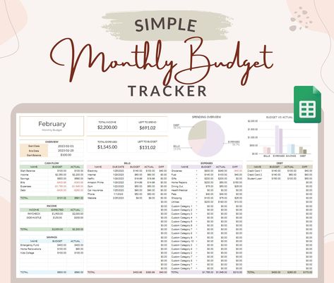 Monthly Budget Spreadsheet | Google Sheets | Budget Planner | Financial Planner | Budget Template | Expense Tracker | Savings menuplanner #plannerundated #diyplannerideas♻ Budget Planner Diy, Budget Spreadsheets, Budget Sheet Template, Monthly Reset, Weekly Budget Template, Excel Budget Spreadsheet, Notion Inspo, Budget Spreadsheet Template, Budget Template Free