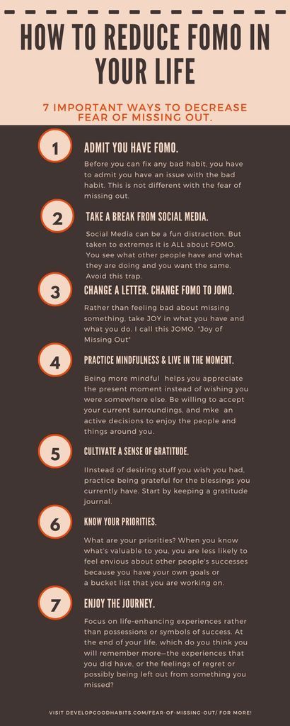 What is FOMO? How to Deal with the Fear of Missing Out [self improvement infographic] Fomo Fear Of Missing Out, Fomo Fear Of Missing Out Quotes, Psychology Infographic, Create Your Own Happiness, Habit Change, Fear Of Missing Out, Happiness Comes From Within, Home Remedy For Cough, Social Media Break