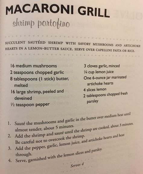 Shrimp Portofino Macaroni Grill, Macaroni Grill, Shrimp Portofino, Macaroni Grill Copycat Recipes, Macaroni Grill Recipes, Yummy Seafood, Shrimp Recipes For Dinner, Shrimp Recipes Easy, Famous Recipe