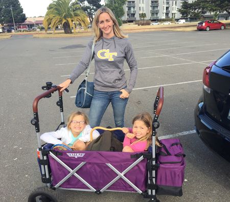 Our guide to the best kids' wagons for the beach and playground for 2019, from the cheaper Radio Flyer type up to the fancier new class of stroller-wagons. Best Wagons, Kids Wagon, Kids Strollers, Beach Wagon, Tricycle Bike, Double Stroller, Sports Wagon, Radio Flyer, Park Playground