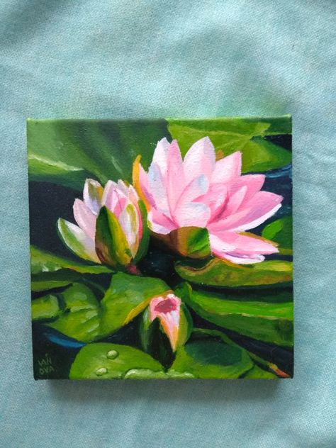 Lotus Painting Acrylic, Lotus Flower Painting, Lotus Painting, Lily Painting, Plant Art Print, Lotus Art, Acrylic Painting Flowers, Beauty Art Drawings, Floral Drawing