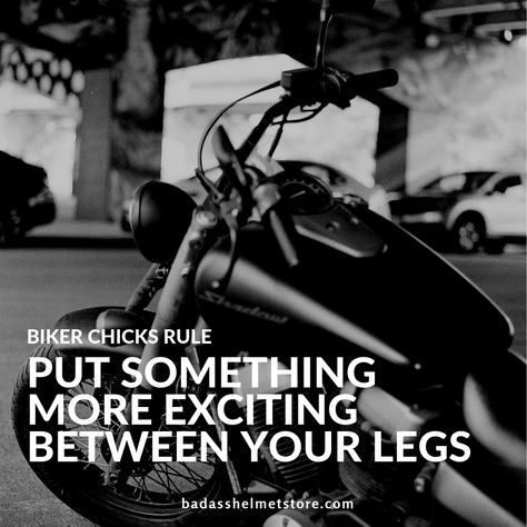 Biker Chick Quotes, Bikers Quotes, Chick Quotes, Motorcycle Memes, Biker Baby, Riding Quotes, Bike Quotes, Bike Girl, Bike Race