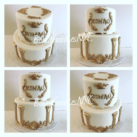 ROMAN EMPIRE CAKE Roman Empire Birthday Party, Roman Birthday Party, Roman Empire Party, Greek Birthday, 50th Birthday Party Themes, 15 Cake, Specialty Cake, Boy Baby Shower Themes, 40th Birthday Parties