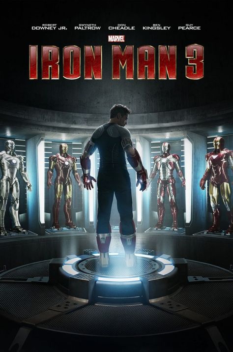 Iron Man 3 Poster, Mcu Posters, Iron Man Poster, Poster Marvel, Marvel Movie Posters, Iron Man Movie, Best Action Movies, Marvel Superhero Posters, Iron Man 3