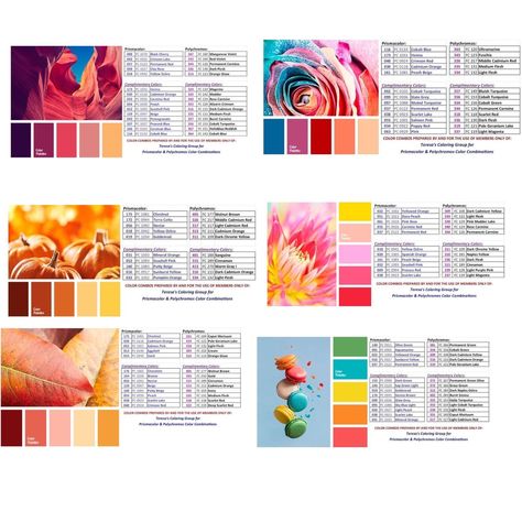 Prismacolor Hair Color Combinations, Prismacolor Color Palettes, Polychromos Color Combinations, Prismacolor Palette, Prismacolor Combinations, Color Vocabulary, Color Cube, Colored Pencil Art Projects, Blending Colored Pencils