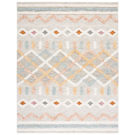 Modern Wool Rugs, Playroom Rug, Lake Arrowhead, Southwestern Rug, Ivory Rug, Hand Tufted Rugs, Online Home Decor Stores, Tufted Rug, Blue Rug