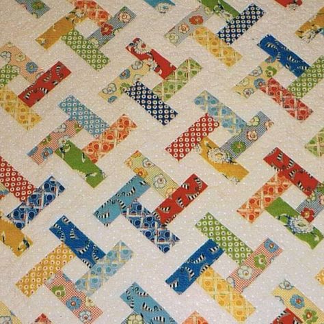 Quilted Throws, Binding Quilt, Pinwheel Quilt Pattern, Simple Quilts, Quilts Blocks, Quilts Modern, Strip Quilt, Sewing Quilts, Block Quilts