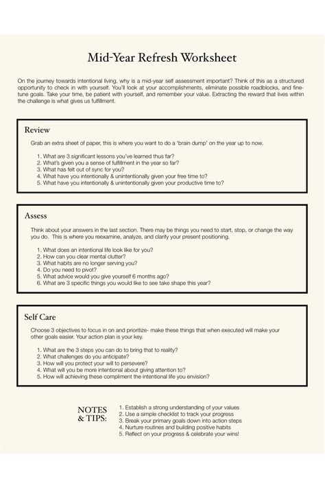 Mid Year Check In, Vision Board Worksheet, Goals Worksheet, Writing Therapy, Get My Life Together, Journal Writing Prompts, Wild Heart, Self Assessment, Intentional Living