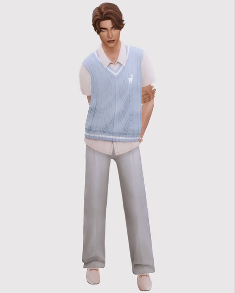 Ts4 Cc Male Lookbook, Sims 4 Cc Sweater Vest Male, Sims 4 Aesthetic Clothes Male, Male Lookbook Ts4, Maxis Match Mens Cc, Sims 4 Cc Clothes Maxis Match Male Patreon, Sims 4 Preppy Cc Male, Maxis Match Sims 4 Cc Clothing Male Patreon, The Sims 4 Cc Mens Clothes