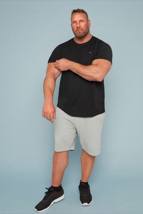 Tall Buff Men, Big And Tall Summer Outfits Men, Big And Tall Fashion For Men Summer, Big And Tall Men Outfits, Men's Athleisure, Mens Summer Shorts, Men Outfits Aesthetic, Big And Tall Style, Get Summer Ready