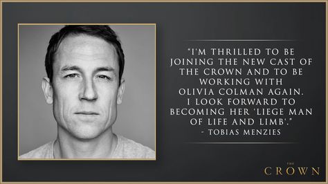 The Crown (@TheCrownNetflix) | Tobias Menzies will play Prince Philip in The Crown Season Three. The Crown Season 3, The Crown Netflix, Queen Elizabeth Ii Reign, Cast Behind The Scenes, Crown Netflix, Sophie Skelton, The Crown Season, Tobias Menzies, Olivia Colman