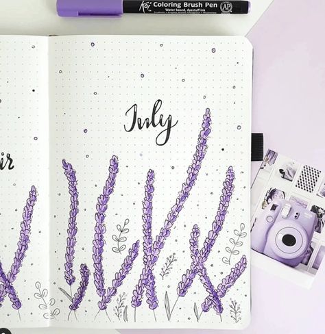 Journal Spreads Ideas, July Bullet Journal, Artist Hue, March Bullet Journal, Bullet Journal Monthly Spread, Bullet Journal Spreads, Bullet Journal Font, Bullet Journal Banner, Journal Fonts