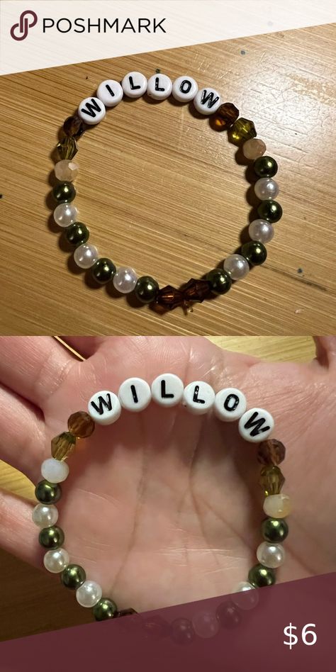 Taylor Swift “Willow” Friendship Bracelet - Small/Medium Size (NWT) Taylor Swift Willow, Taylor Swift Friendship Bracelet, Magic Jewelry, Bracelet Pack, Friendship Bracelet, Pearl Beads, Friendship Bracelets, Medium Size, Taylor Swift