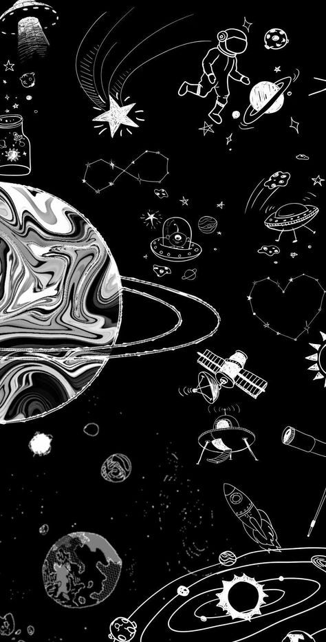 Tata Surya Aesthetic, Planet Wallpaper, Tata Surya, Iphone Wallpaper Cat, Space Drawings, Graffiti Wallpaper Iphone, Astronaut Wallpaper, Space Phone Wallpaper, Galaxy Wallpaper Iphone